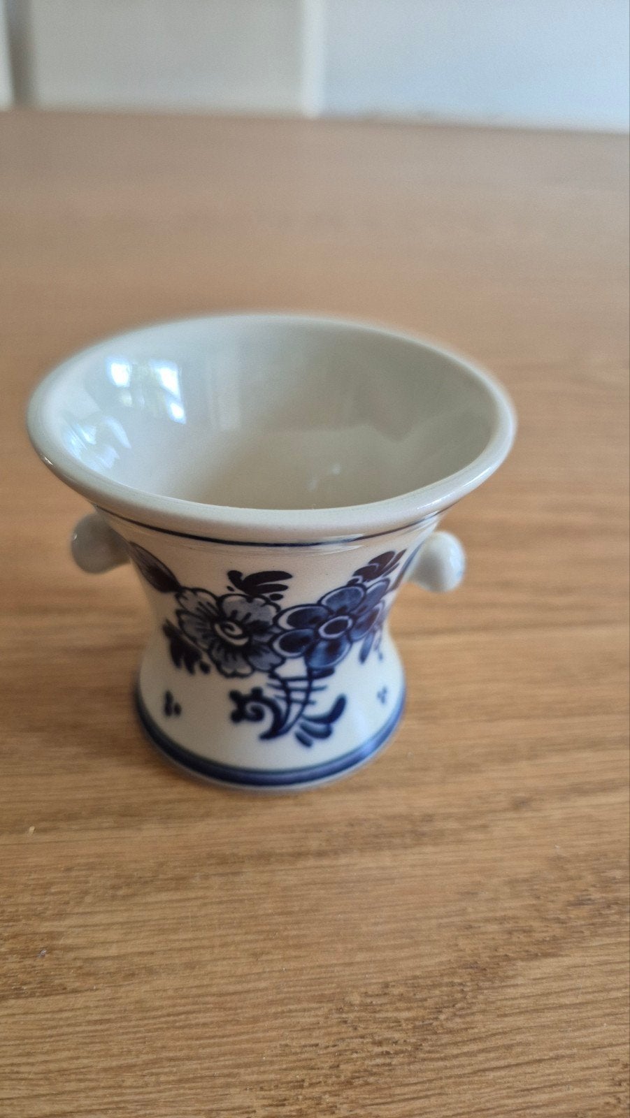 Vintage porseleinen Delfts blauwe kruidenkom, Antiek en Kunst, Ophalen of Verzenden