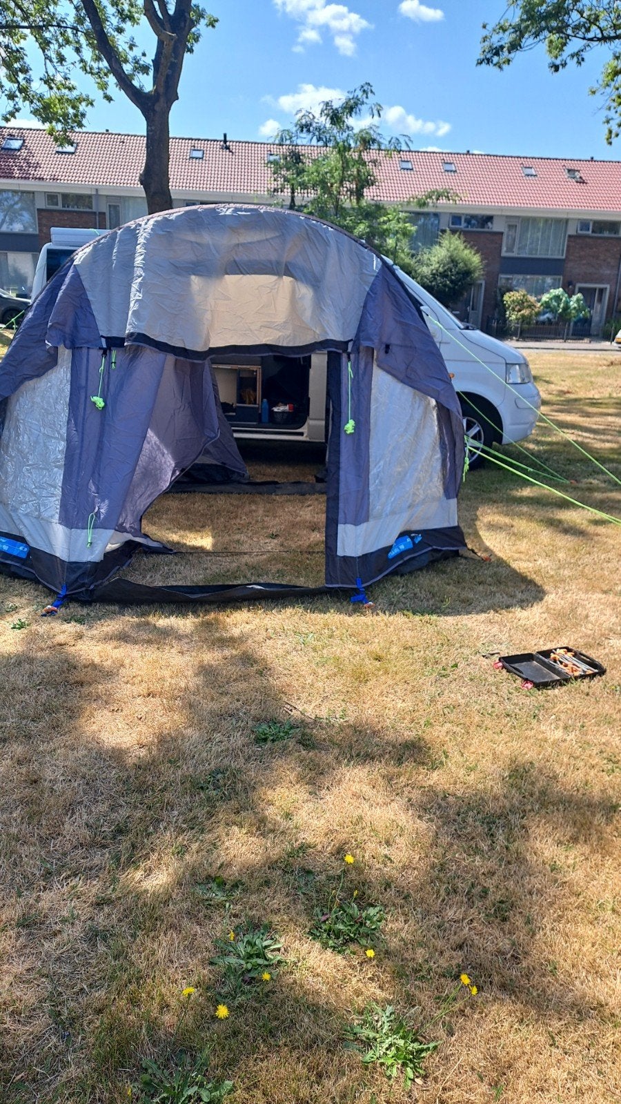 kampa Travel Air pod  campervoortent, Caravans en Kamperen, Ophalen, Zo goed als nieuw, Tot en met 4