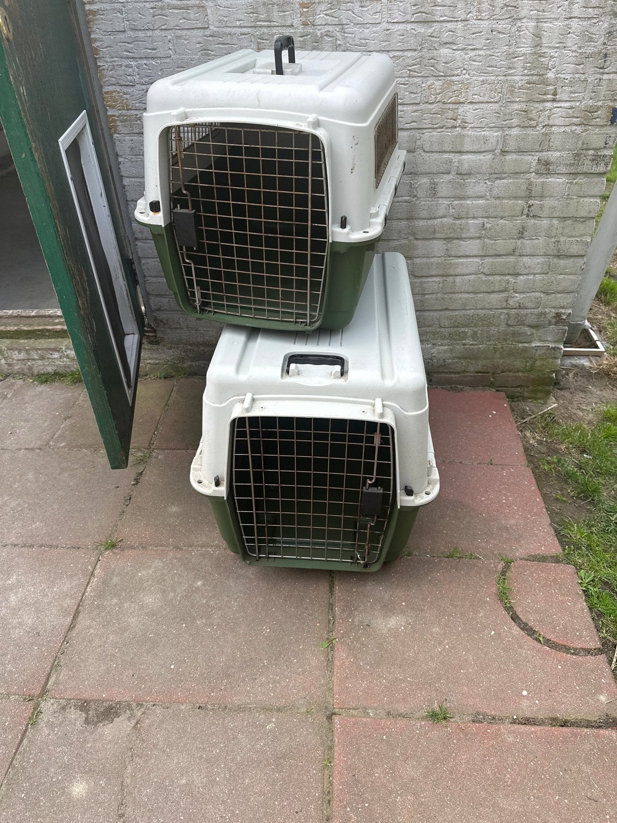 2 transport boxen hond kat, Ophalen