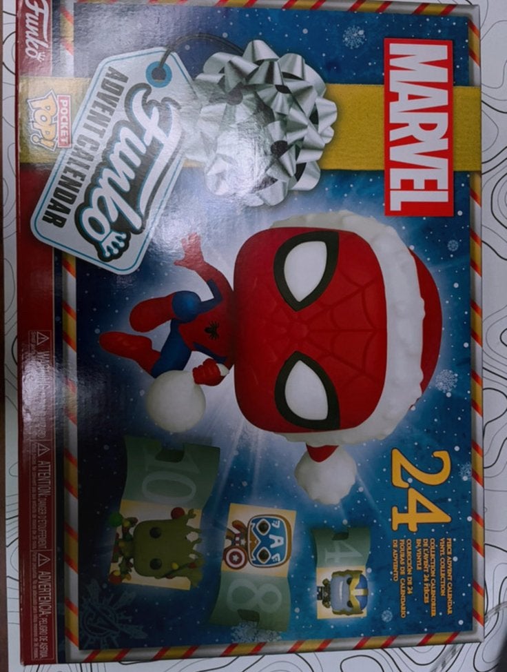Marvel funko advent kalender, Verzamelen, Ophalen of Verzenden, Gebruikt