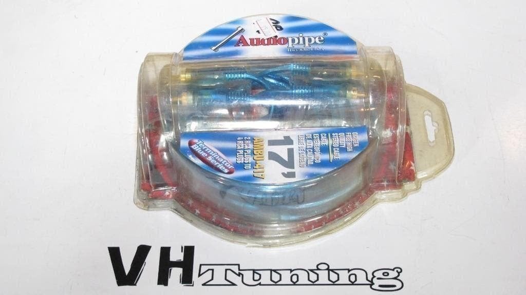Audiopipe RCA tulp splitter 17" van 2 man naar 4 man, Ophalen of Verzenden, Nieuw