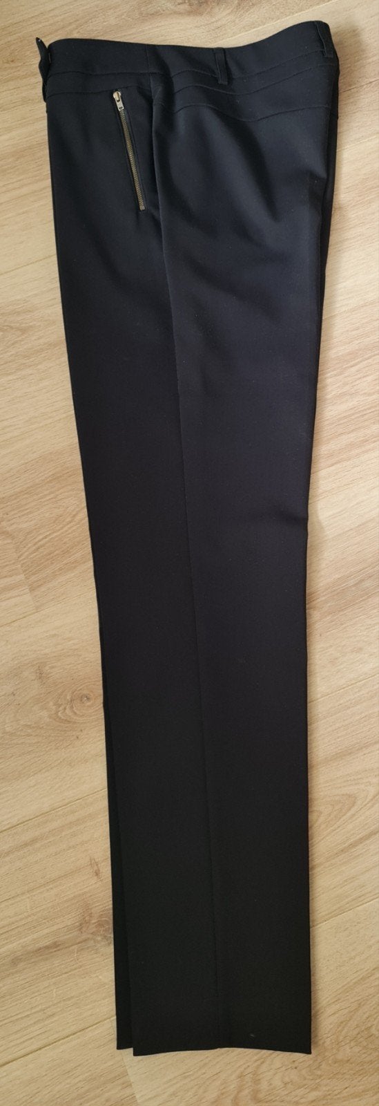Mart Visser zwarte damespantalon met ritszakken - Maat 42, Kleding | Dames, Zwart, Maat 42/44 (L), Nieuw, Lang