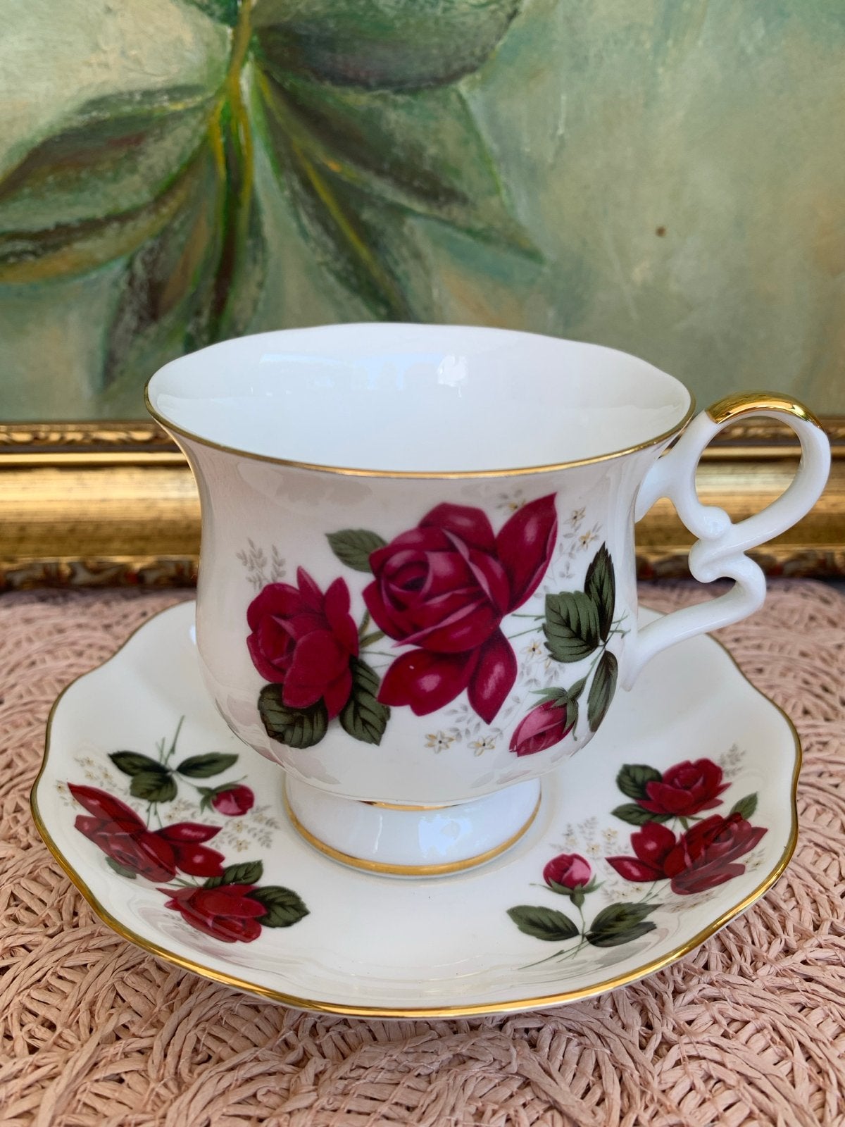 Royal Standard Ascot Wild Rose theekop en schotel, Antiek en Kunst, Ophalen of Verzenden