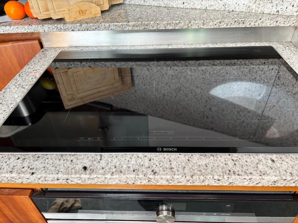 Bosch inductie kookplaat PIP875N17V, Ophalen, Gebruikt, Inbouw, Inductie