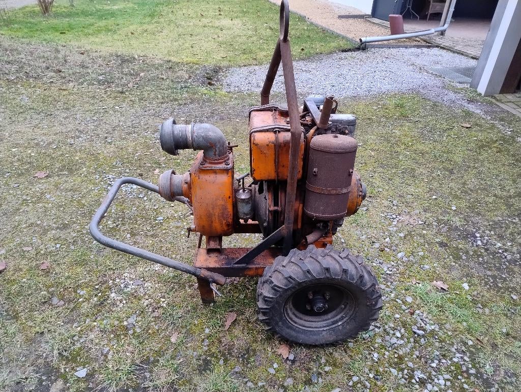 Dieselmotor Water Pomp Hatz ES 780 7.8PK met Slang!, Ophalen, Zo goed als nieuw