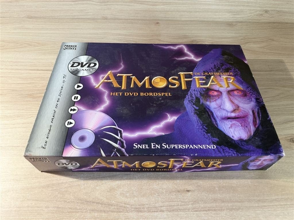 Atmosfear DVD - s6145, Hobby en Vrije tijd, Gezelschapsspellen | Bordspellen, Verzenden, Zo goed als nieuw