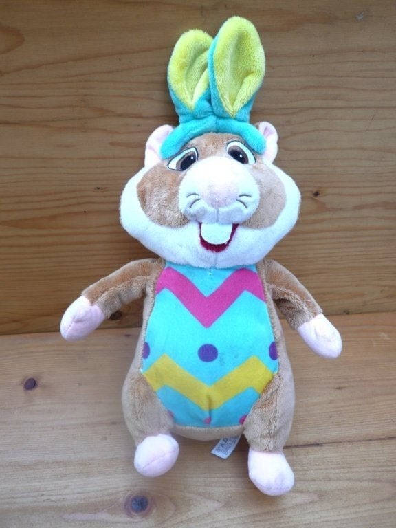 Albert Heijn paashaaas hamster 34 cm., Ophalen of Verzenden, Zo goed als nieuw, Hamster, Albert Heijn