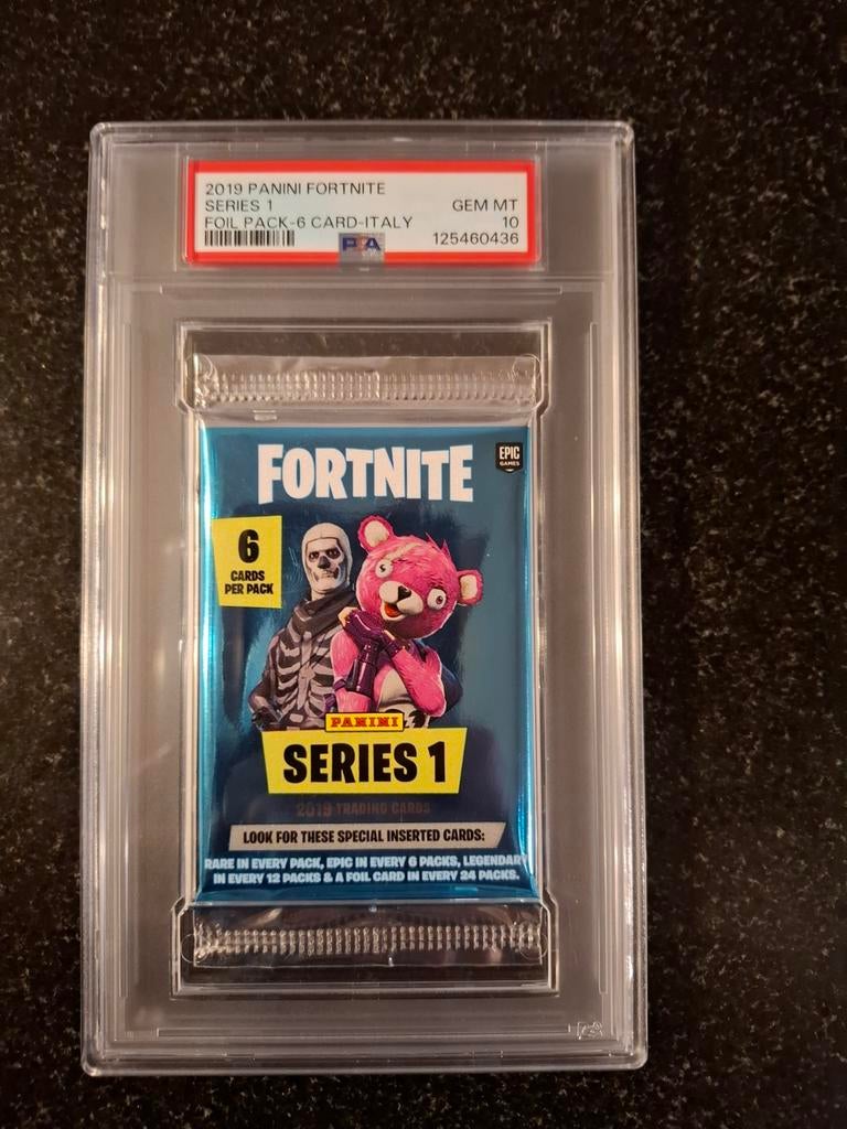2019 Panini Fortnite Series 1 Foil Pack PSA 10 GEM MT, Verzenden, Nieuw