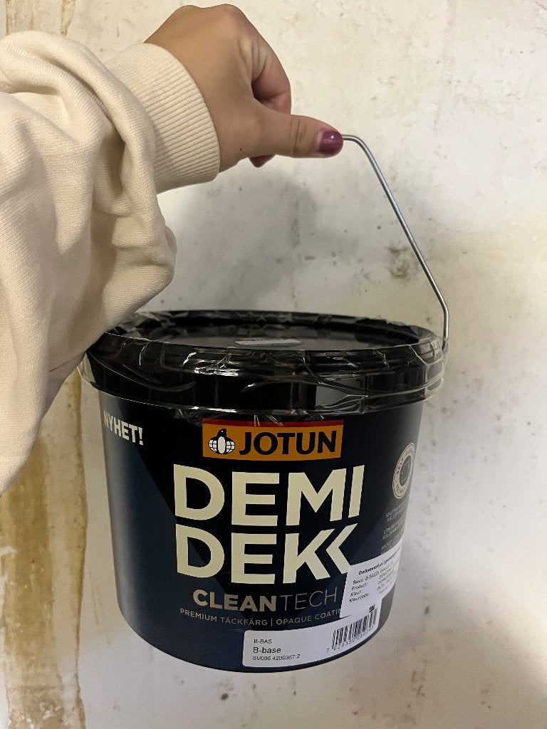 Jotun Demidekk Cleantech verf - donkerbeige, Beige, Nieuw, Beits, Ophalen of Verzenden