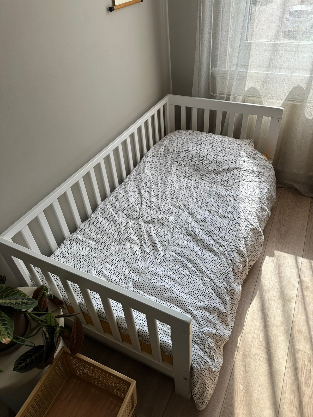 Peuterbed Petit Amélie wit – 70x140 cm – als nieuw, Ophalen, Zo goed als nieuw, 140 tot 160 cm, 70 tot 85 cm
