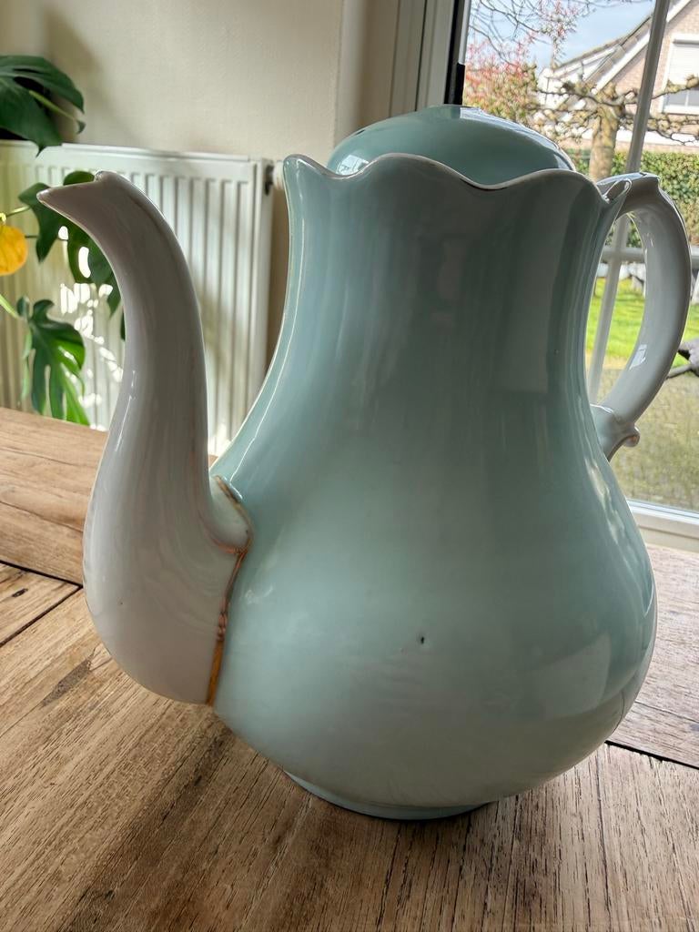 Antieke C.T. Altwasser Silezië theepot/koffiepot, Ophalen of Verzenden