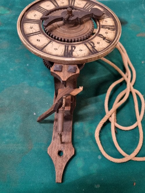 skeletklok hout incompleet, Ophalen of Verzenden, 'T Olde Gre-j, Info@toldegrej.nl, Endepoelstraat 20f Didam