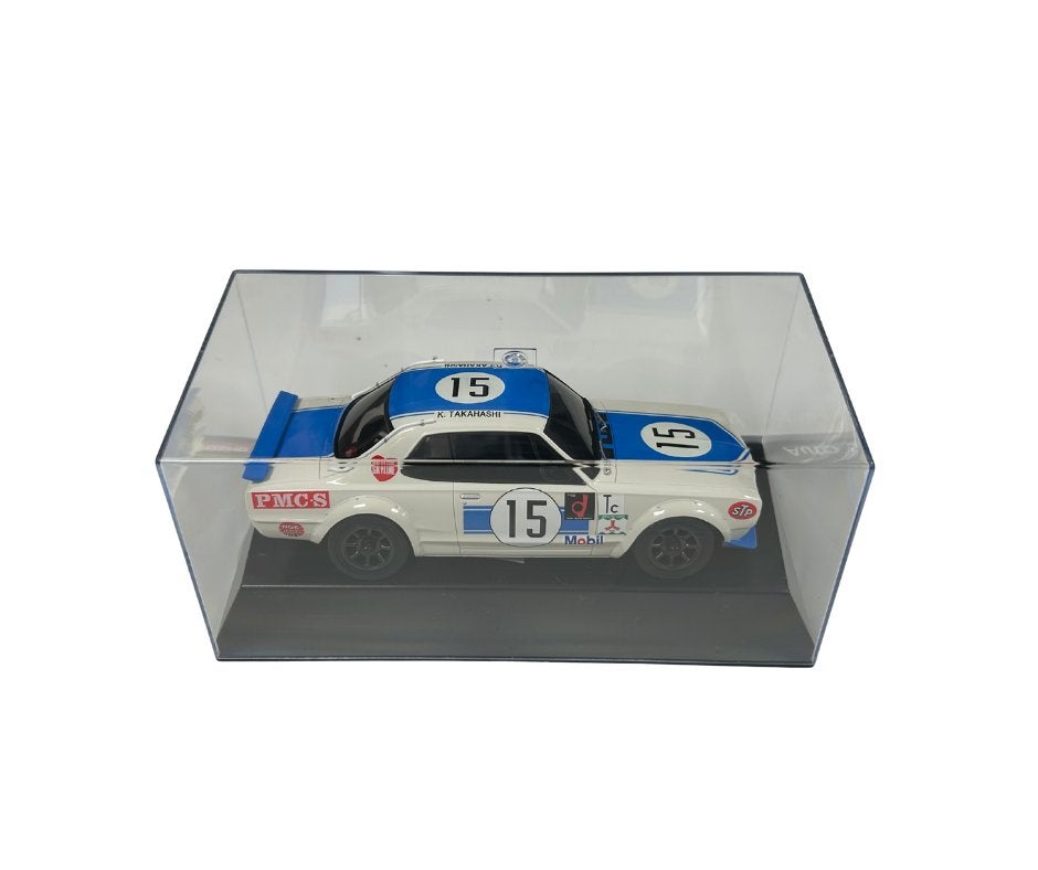 Kyosho Mini-Z Skyline 2000GT-R KPCG10 Racing'72 Blue No.15, Ophalen of Verzenden, Nieuw, Overige schalen, Auto onroad