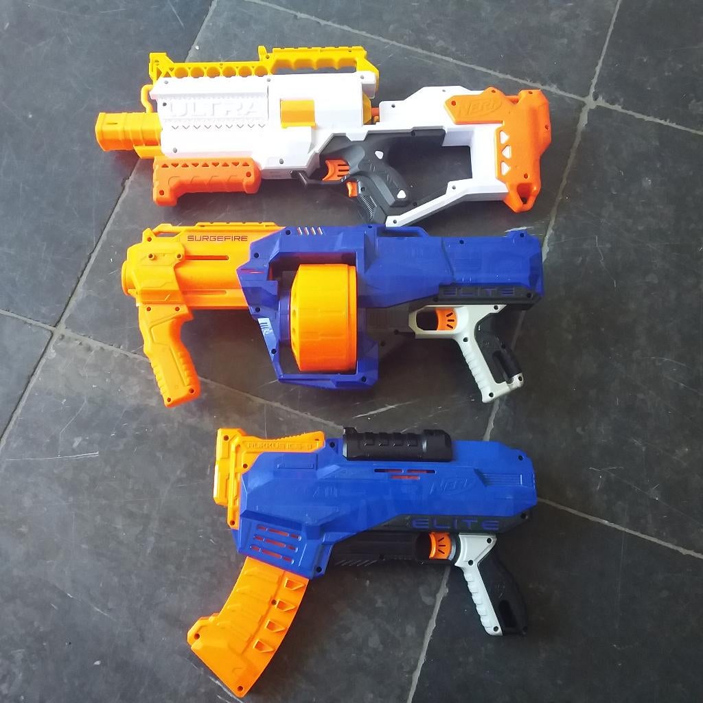 Nerf geweren, Ophalen, Zo goed als nieuw