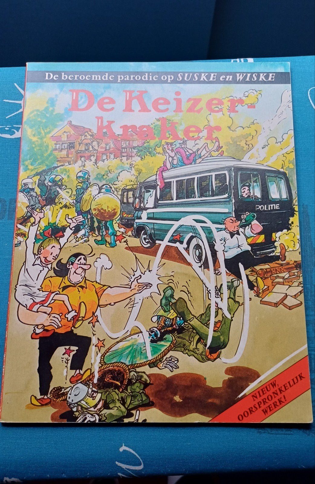 De Keizer Kraker / Suske en Wiske, Eén stripboek, Ophalen of Verzenden, Gelezen