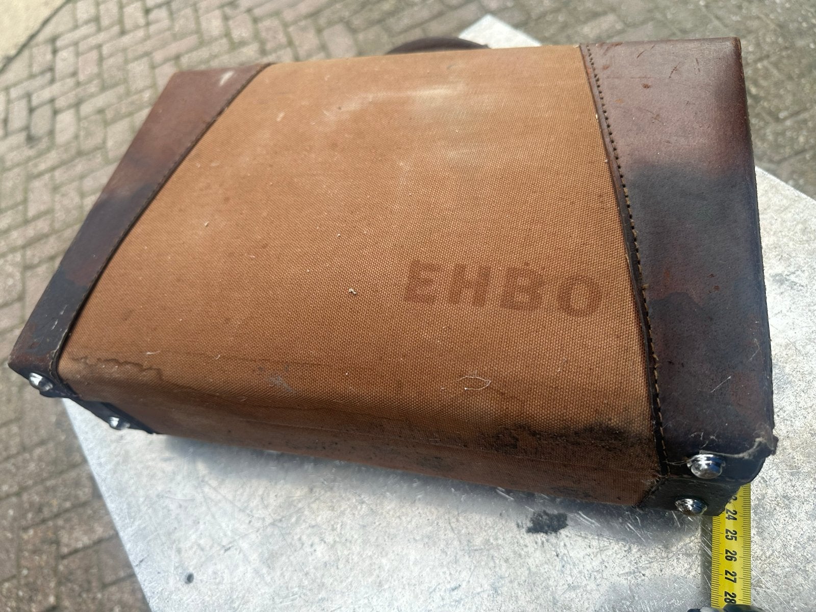 Vintage EHBO koffer - Ouderwets model met patina, Ophalen of Verzenden