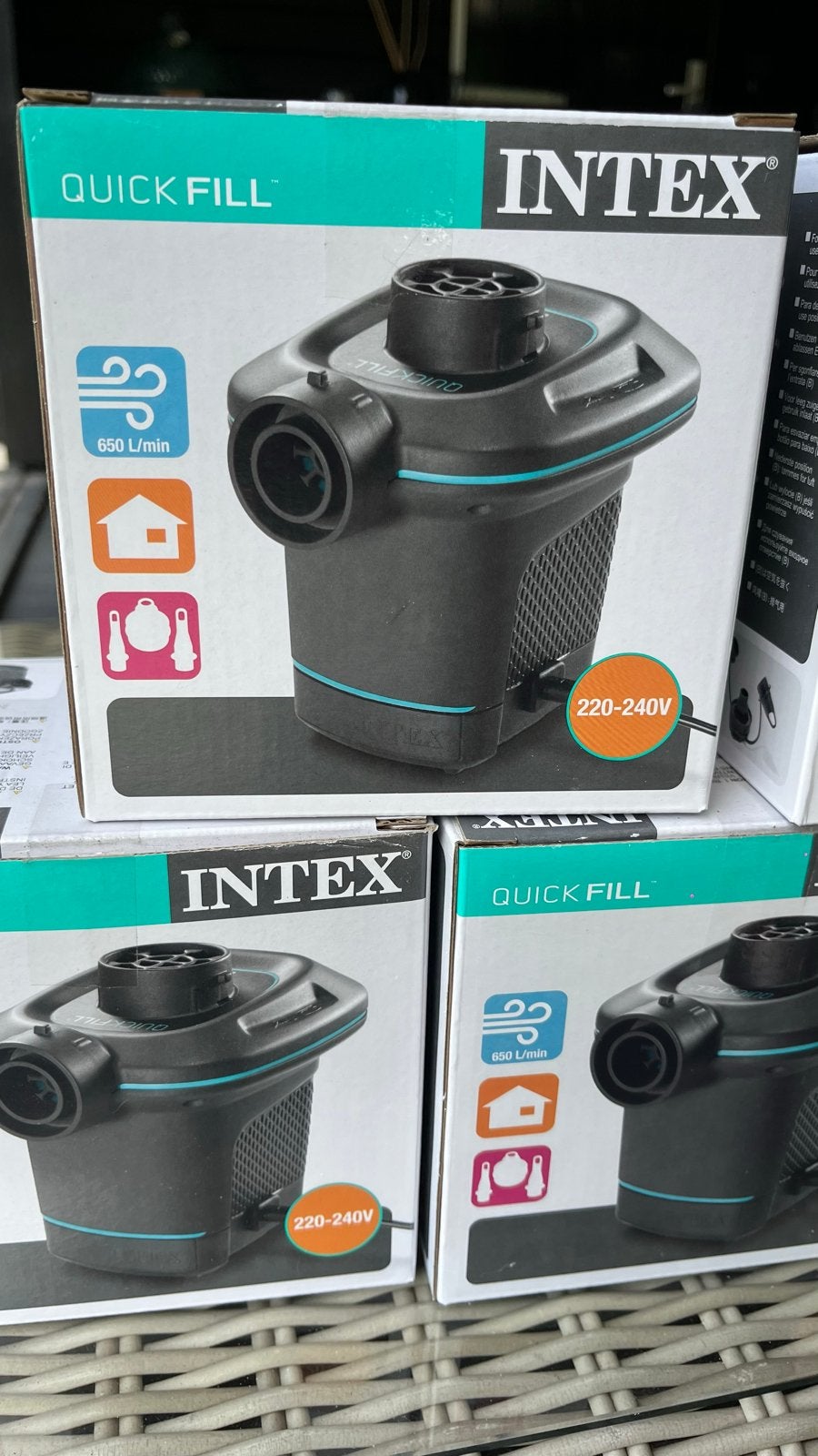 Intex Quick Fill Elektrische Pomp - Opblazen & Leegzuigen, Ophalen of Verzenden, Nieuw, Elektrisch