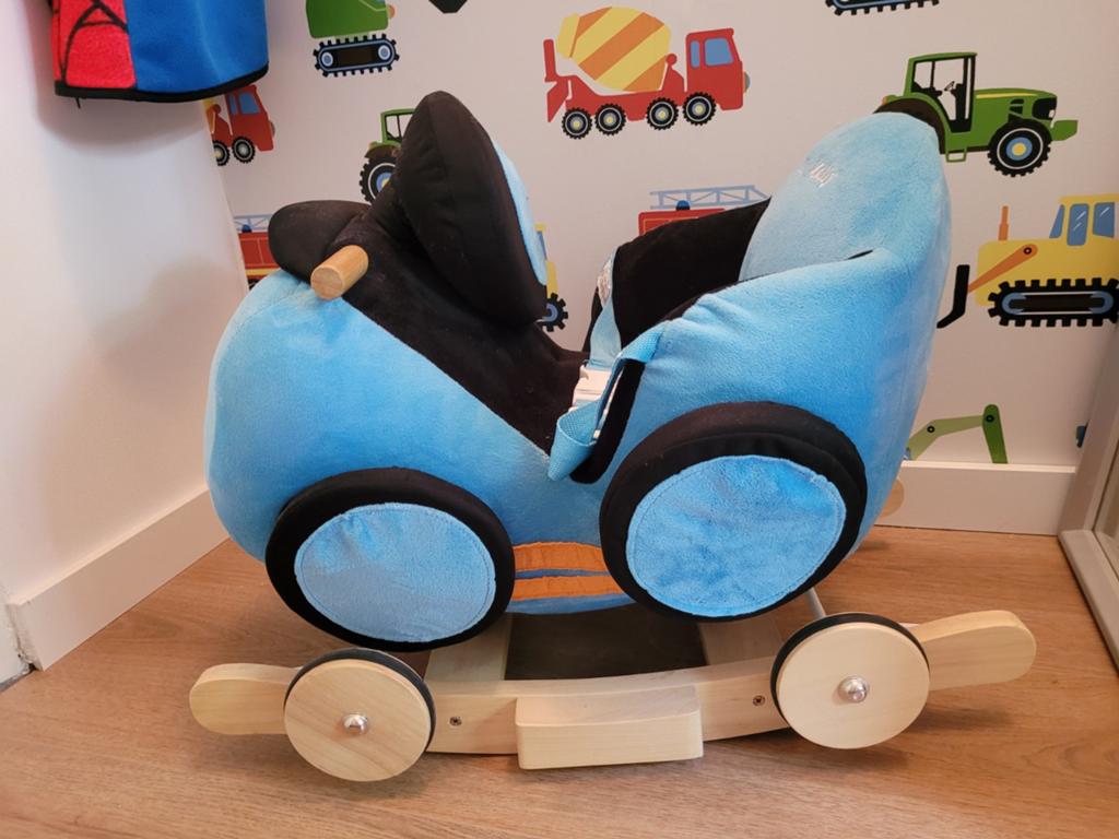 Milly mally hobbelauto, Ophalen, Zo goed als nieuw