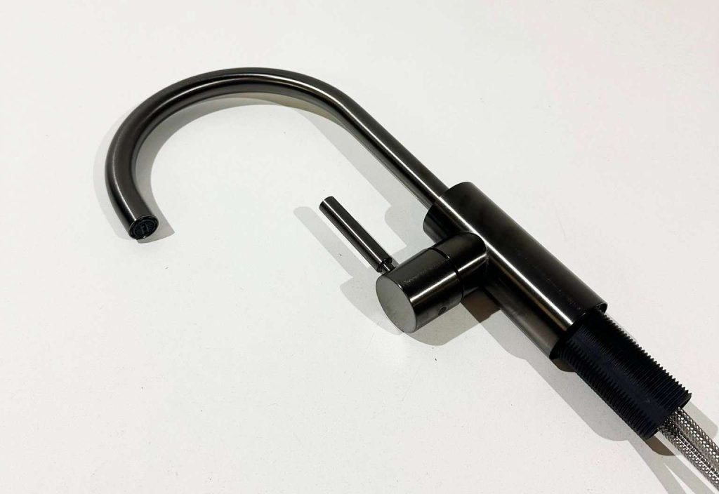 Dornbracht Meta eengreepse wastafelkraan dark platinum gebor, LUDOLF DE JONGHSTRAAT 41N 3043 JD ROTTERDAM, Nieuw, Ophalen of Verzenden