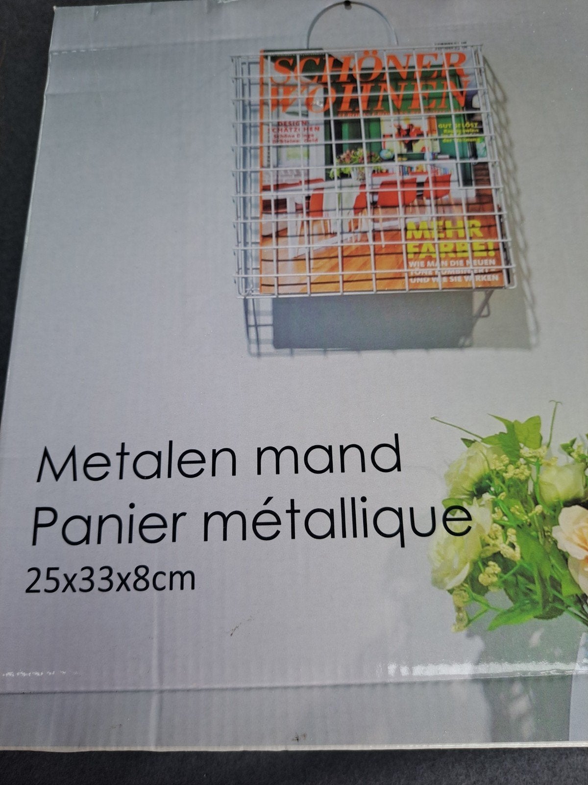 lectuur mand, Ophalen of Verzenden