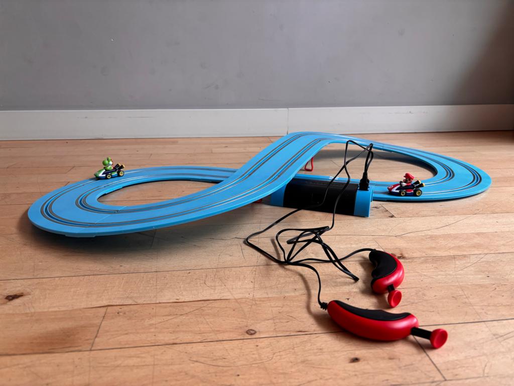 Carrera Mario Kart Racebaan - Zo goed als nieuw, Ophalen, Racebaan, Carrera, Zo goed als nieuw