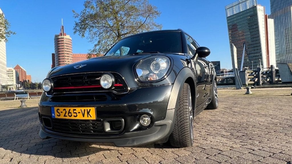 Mini Countryman 2.0 liter John Cooper Works 2015 Zwart, Auto's, Mini, 1998 cc, 1380 kg, Zwart, Zwart