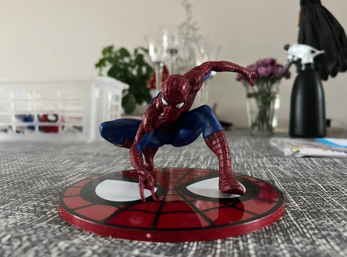 Spider-Man Met Onderplaat, Ophalen of Verzenden