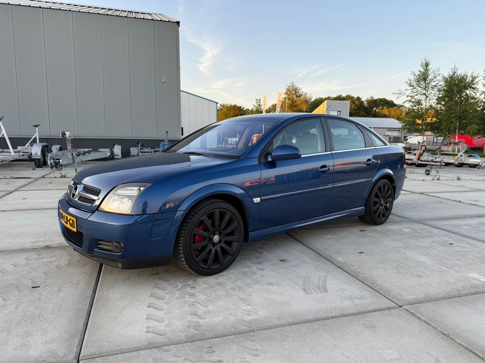 Opel Vectra GTS 3.2 V6 HB 2002 Blauw, Voorwielaandrijving, Zwart, Automatische klimaatregeling, Blauw