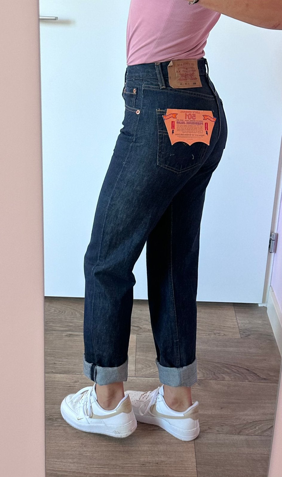 Vintage jeans Levis 501 made in USA nieuw W28/L34 (XS/34), Ophalen of Verzenden, Nieuw, Blauw, W27 (confectie 34) of kleiner