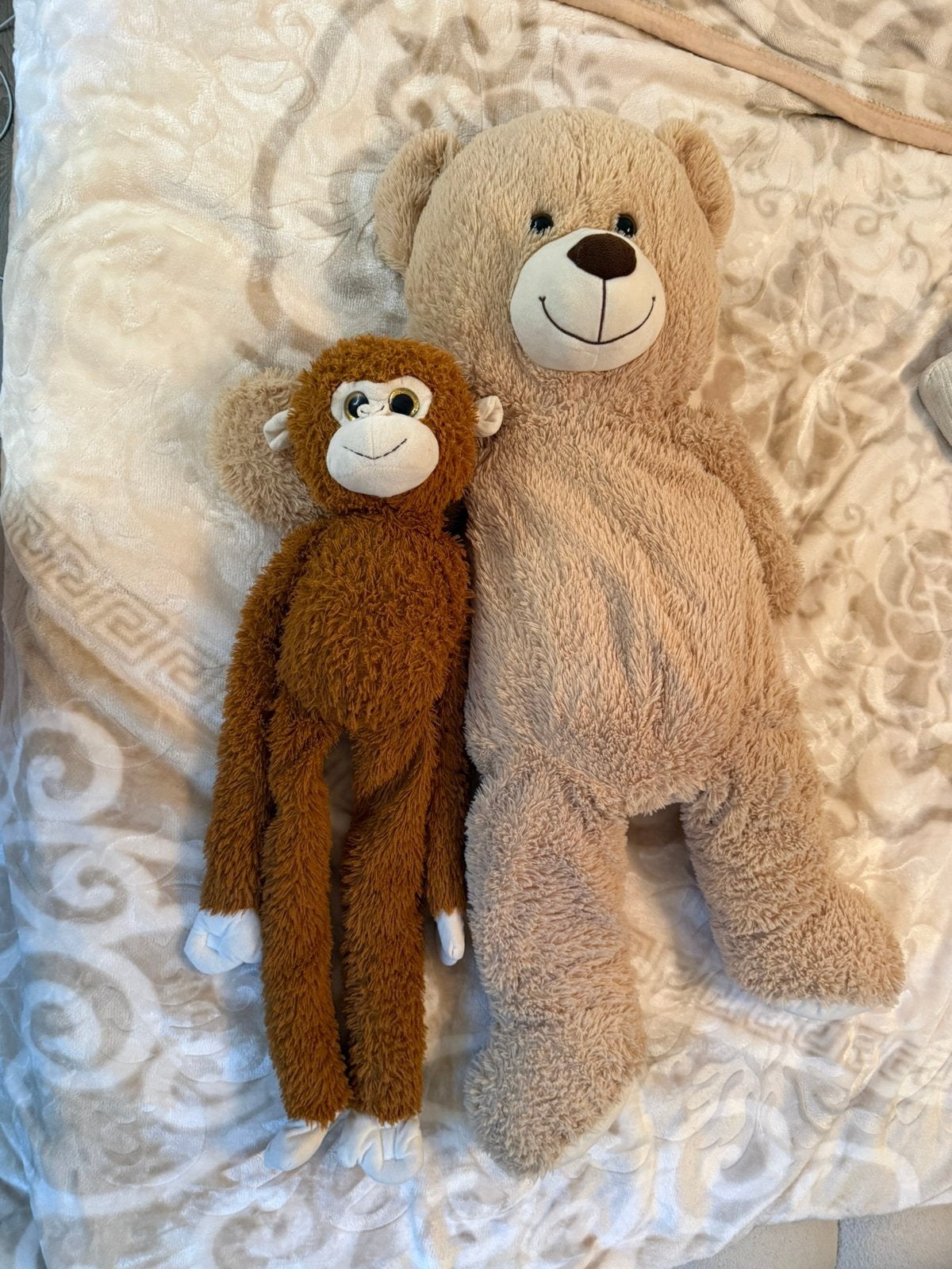 Bear & monkey plushies, Ophalen, Gebruikt, Overige merken, Overige karakters