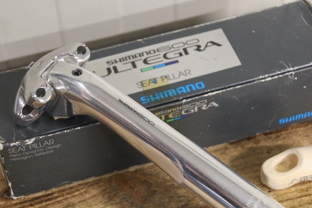*nos* Shimano 600 Ultegra ø 26.4 zadelpen / SP-6400 / race, Fietsen en Brommers, Ff, Sg, Overige typen, Shimano Ultegra