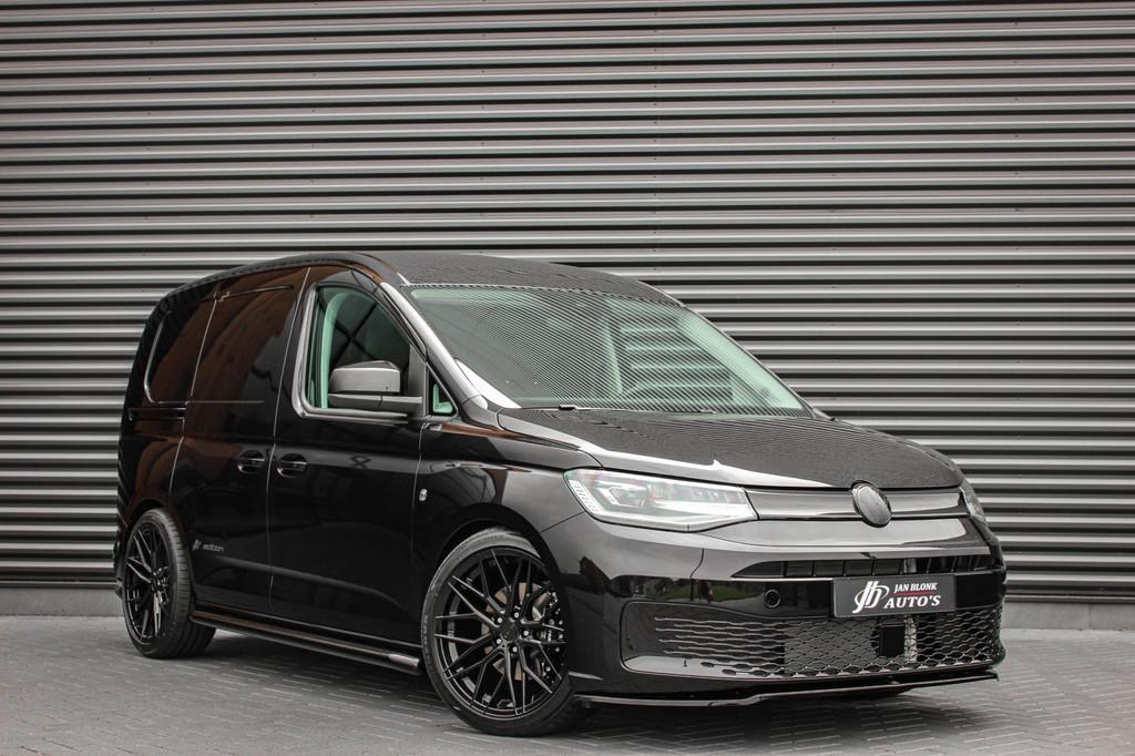 Volkswagen Caddy Cargo 2.0 TDI 122PK DSG JB- EDITION / MAXTR, Auto's, Bestelauto's, Gebruikt, Zwart, 4 cilinders, Volkswagen