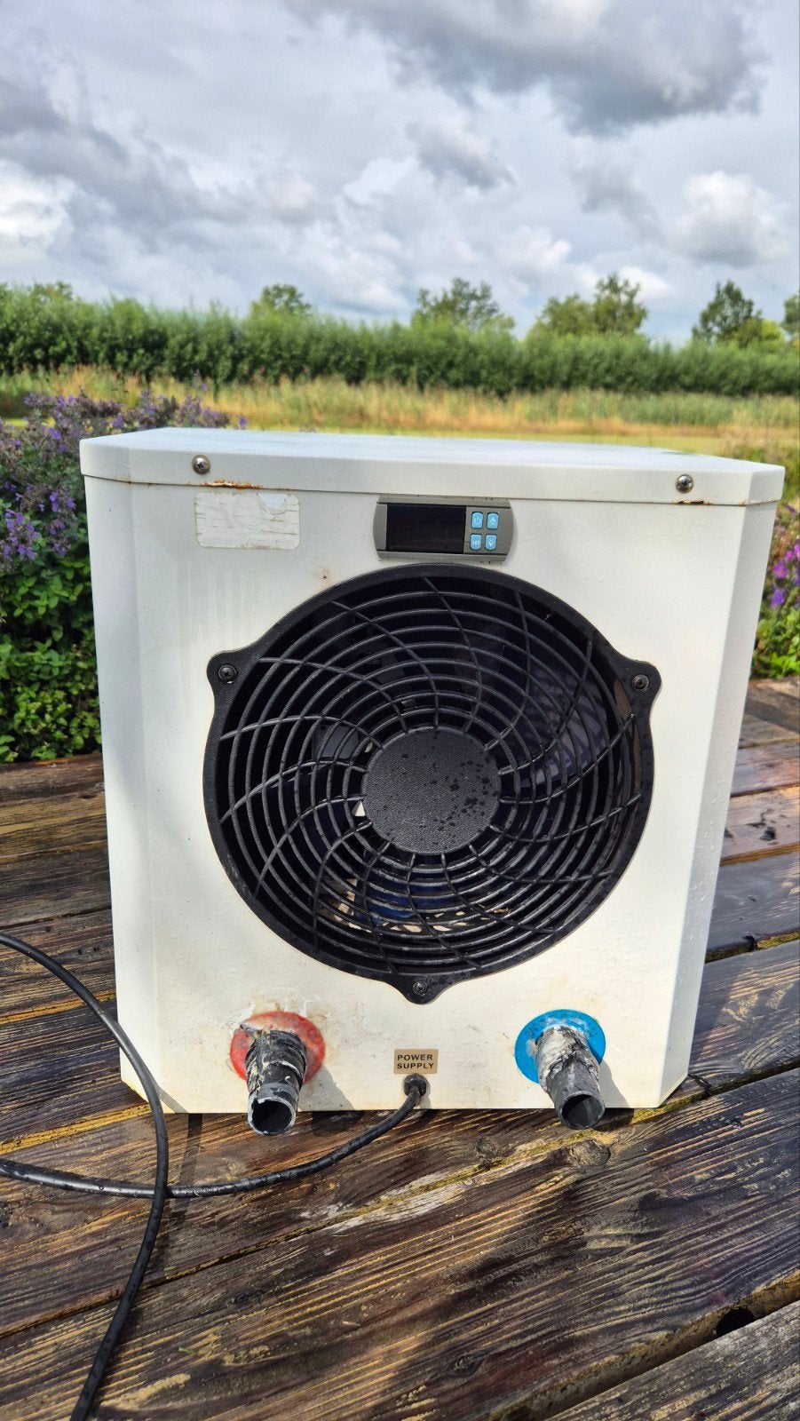 AQS Mini Heater 4.2kW Zwembad Warmtepomp, Tuin en Terras, Zwembaden, Ophalen, Gebruikt