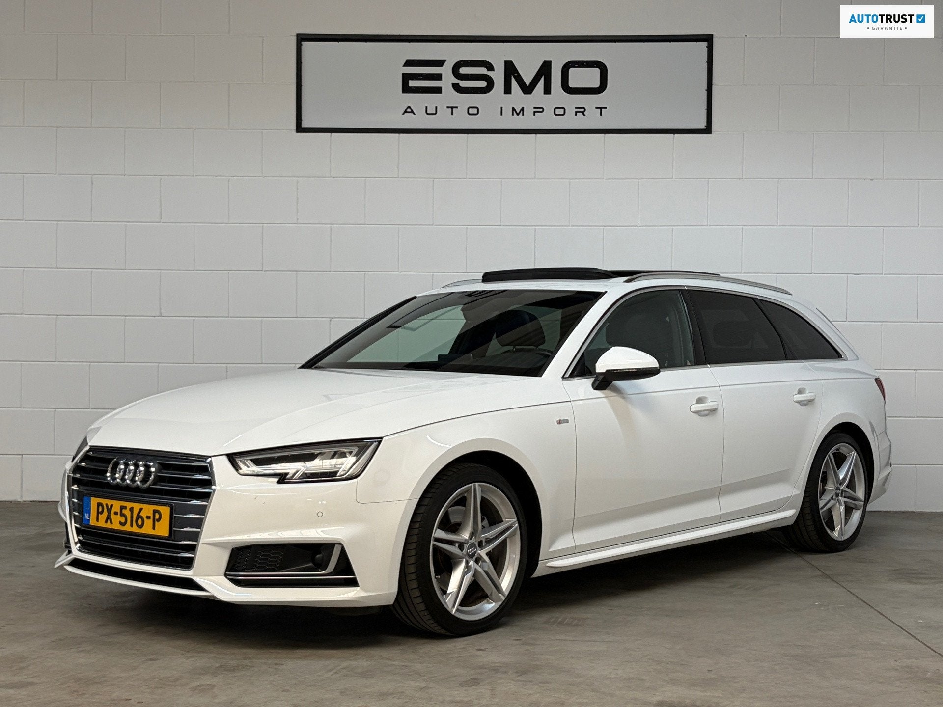 Audi A4 Avant 1.4 TFSI Sport S-line edition Panoramadak ACC, Auto's, Gebruikt, 4 cilinders, 150 pk, Wit