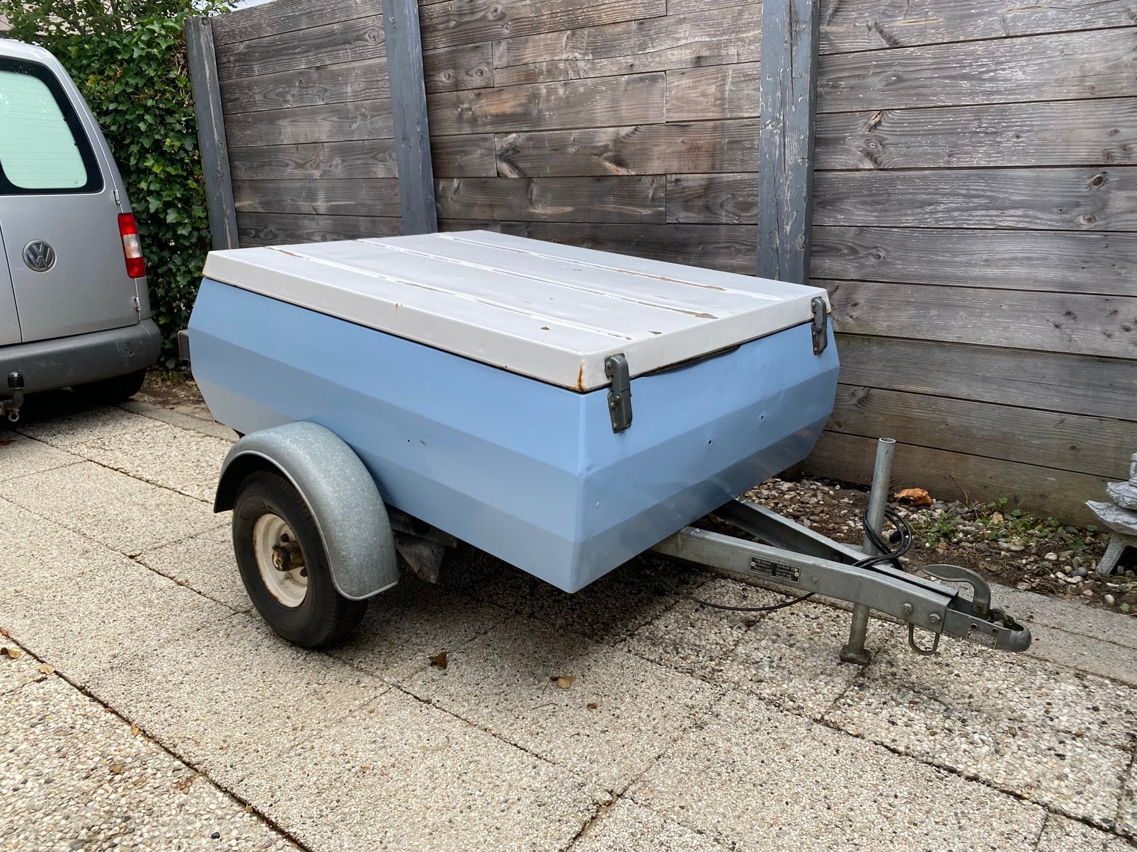 Bagagewagen aanhanger, Ophalen
