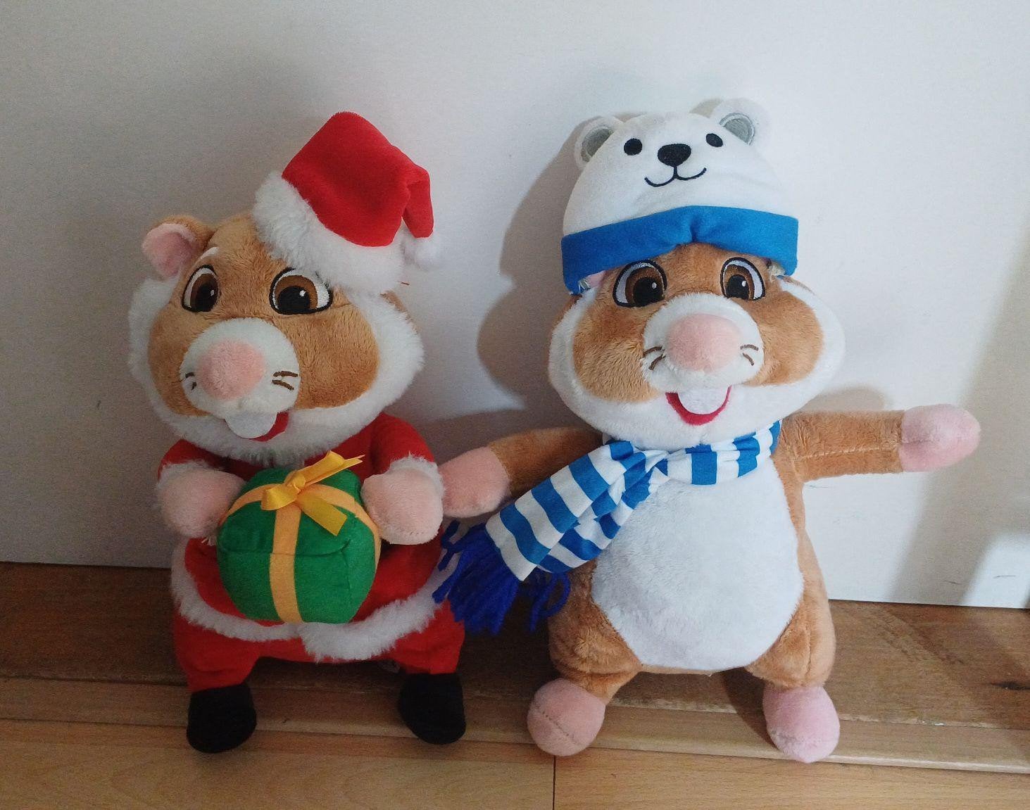 AH kersthamsters kerstman en ijsbeermuts, Albert Heijn, Hamster, Ophalen of Verzenden, Zo goed als nieuw