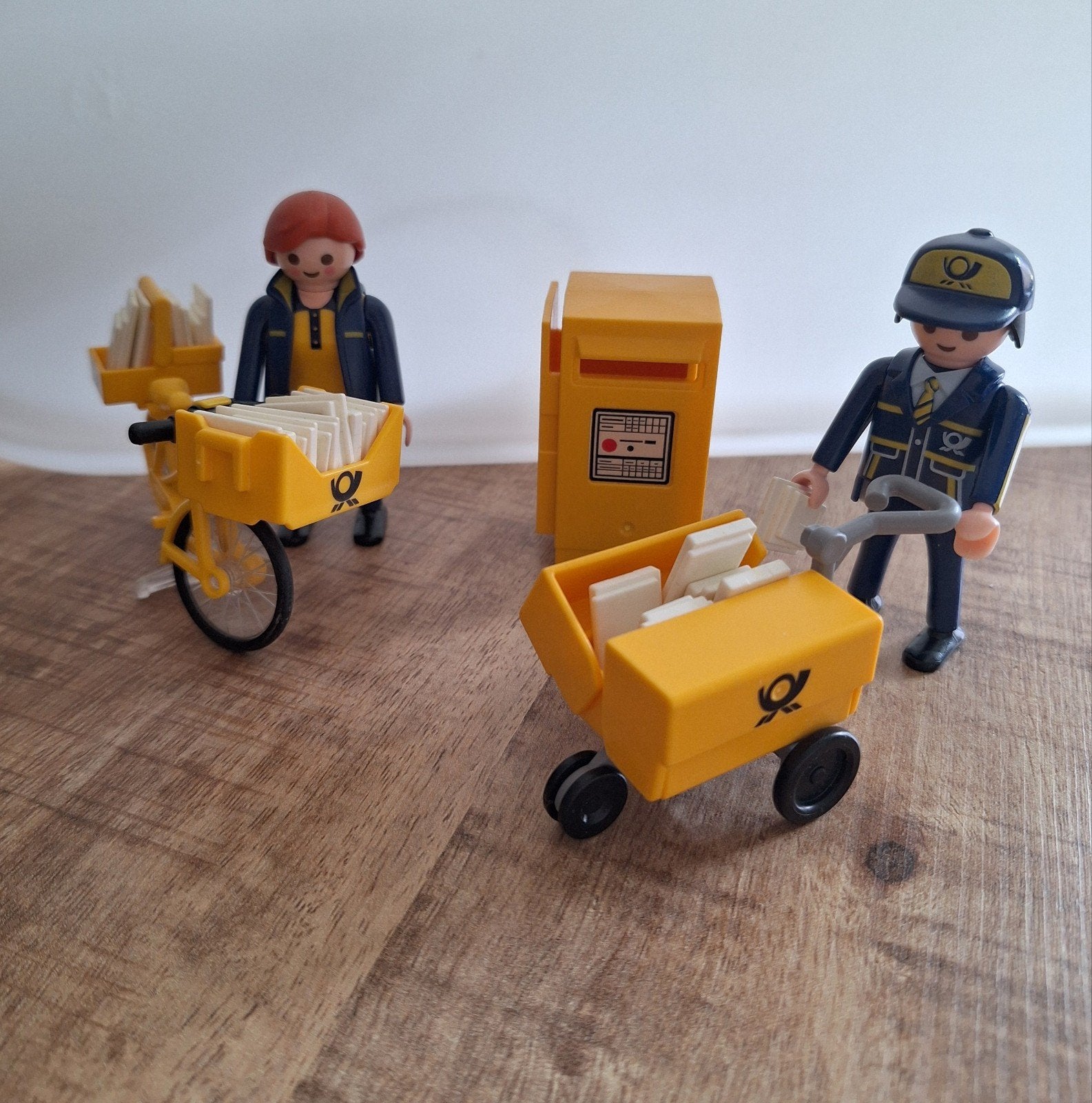 Playmobil 4403 Postbode Set - Zo goed als nieuw, Ophalen, Zo goed als nieuw, Complete set, Figuren