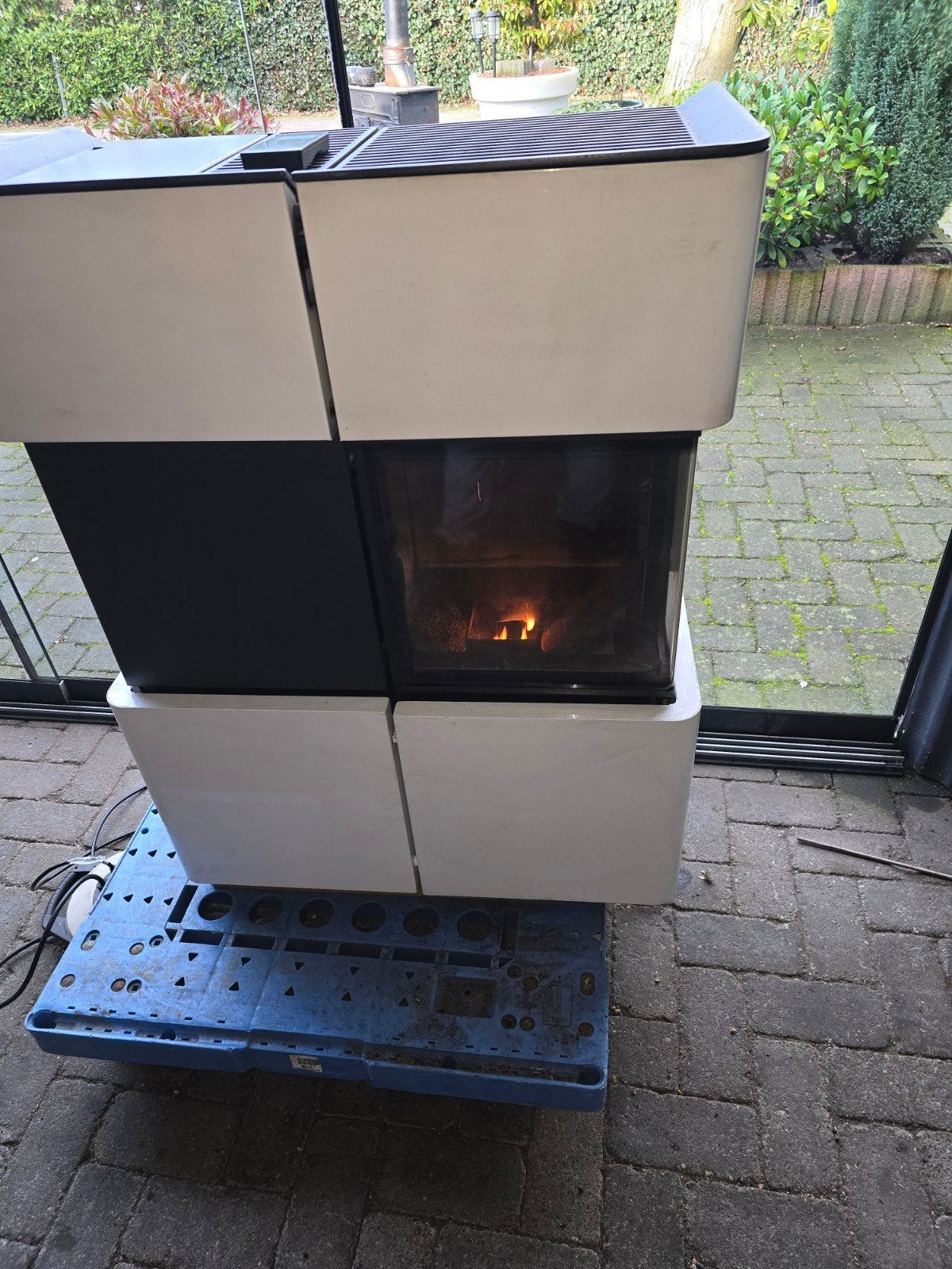 Ravelli Chiara Pelletkachel, Huis en Inrichting, Kachels, Overige brandstoffen, Ophalen of Verzenden, Zo goed als nieuw, Pelletkachel