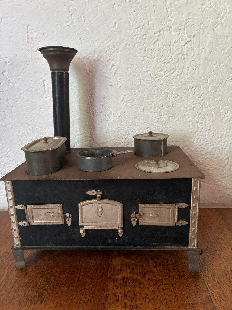Vintage antiek speelgoedfornuis fornuisje, Ophalen of Verzenden