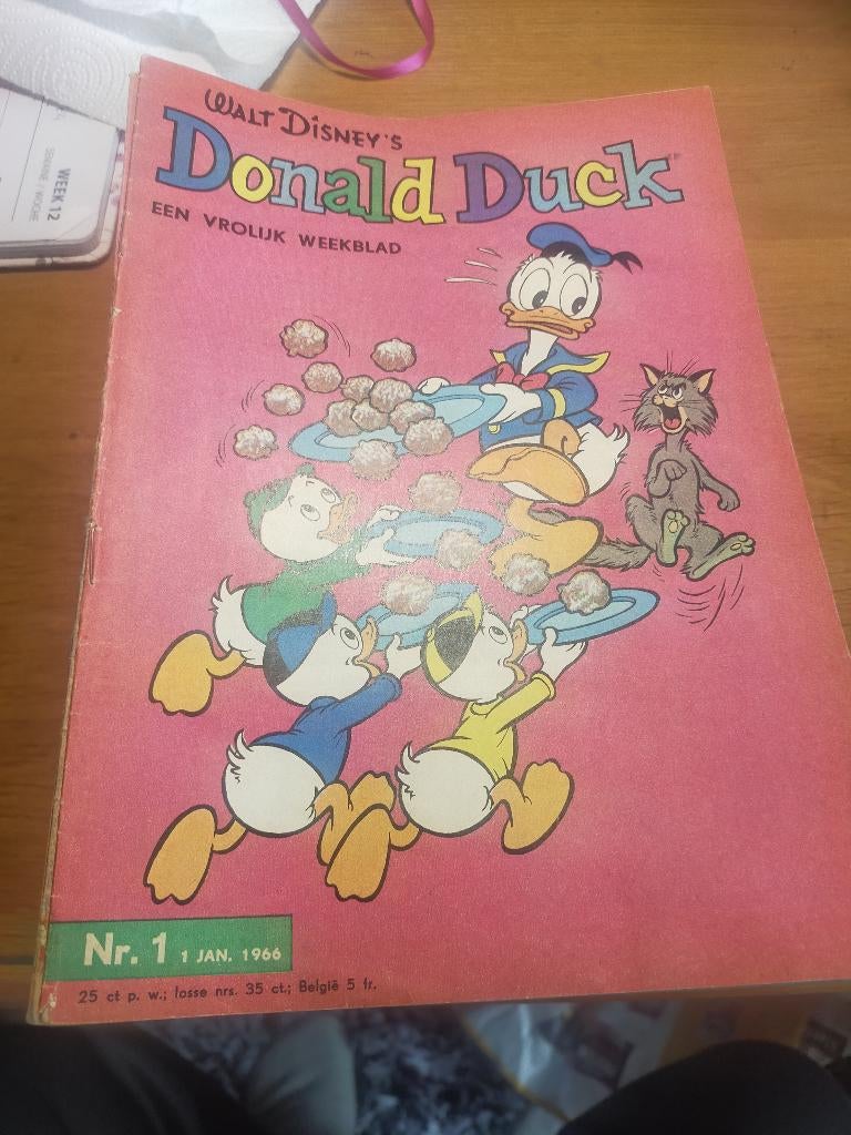 Donald Duck  1966, Boeken, Stripboeken, Meerdere stripboeken, Ophalen of Verzenden, Gelezen