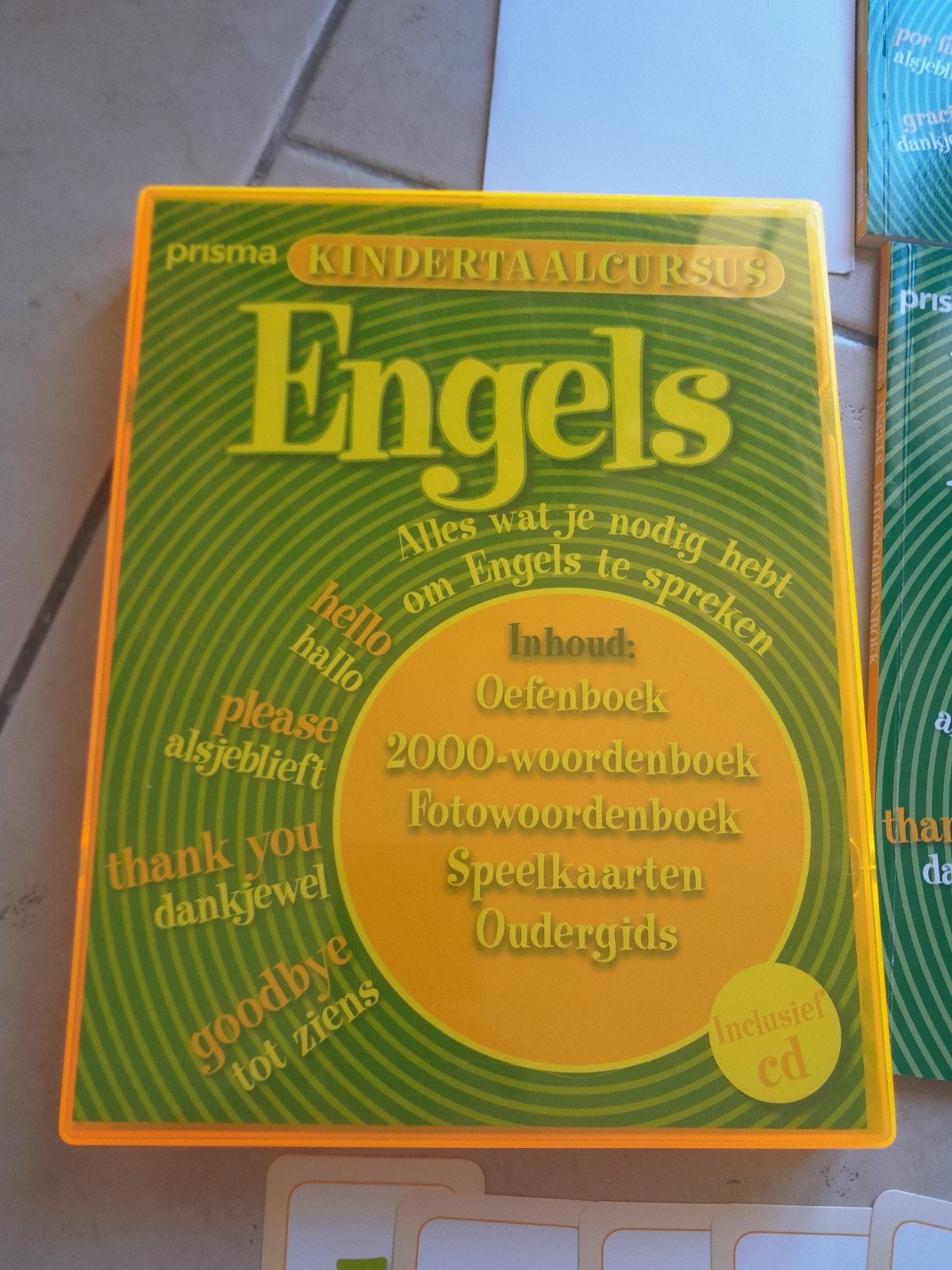 PRISMA kindertaalcurces Engels voor beginners, Ophalen of Verzenden