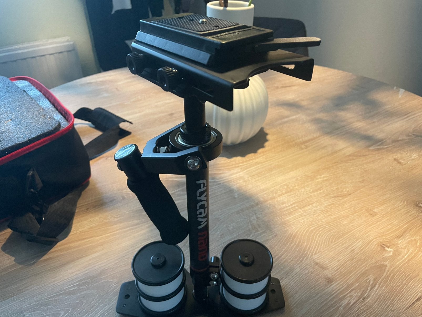 Flighcam Nano steadycam statief / analoog voor DSLR camera, Verzenden, Nieuw, Gimbal