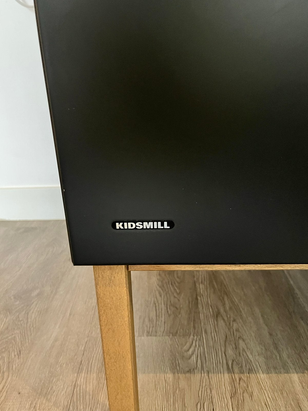 Foto 4 van Kidsmill Commode - Zwart met Houten Blad