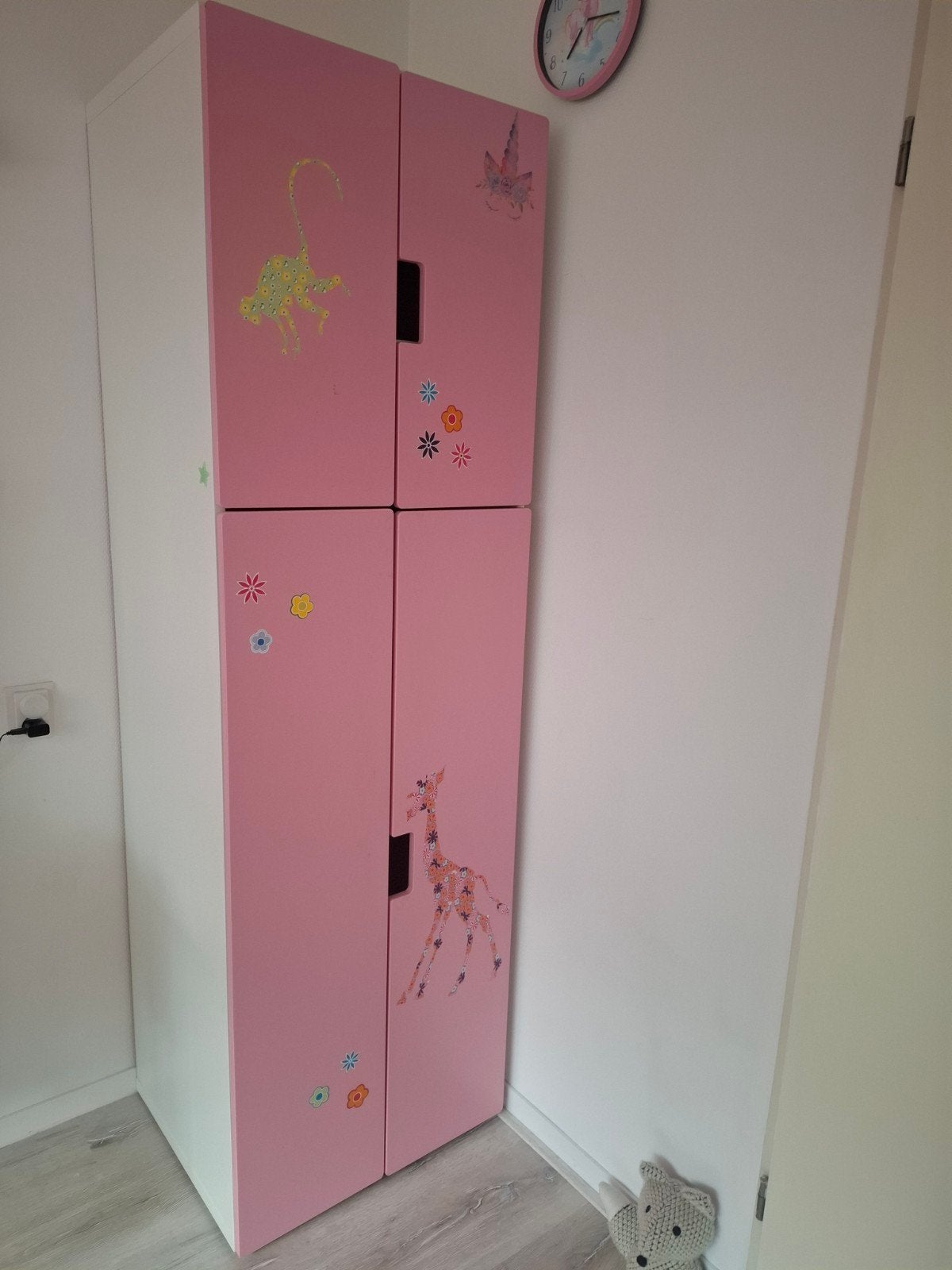 stuva kledingkast roze, 50 tot 100 cm, 150 tot 200 cm, 50 tot 75 cm, Ophalen