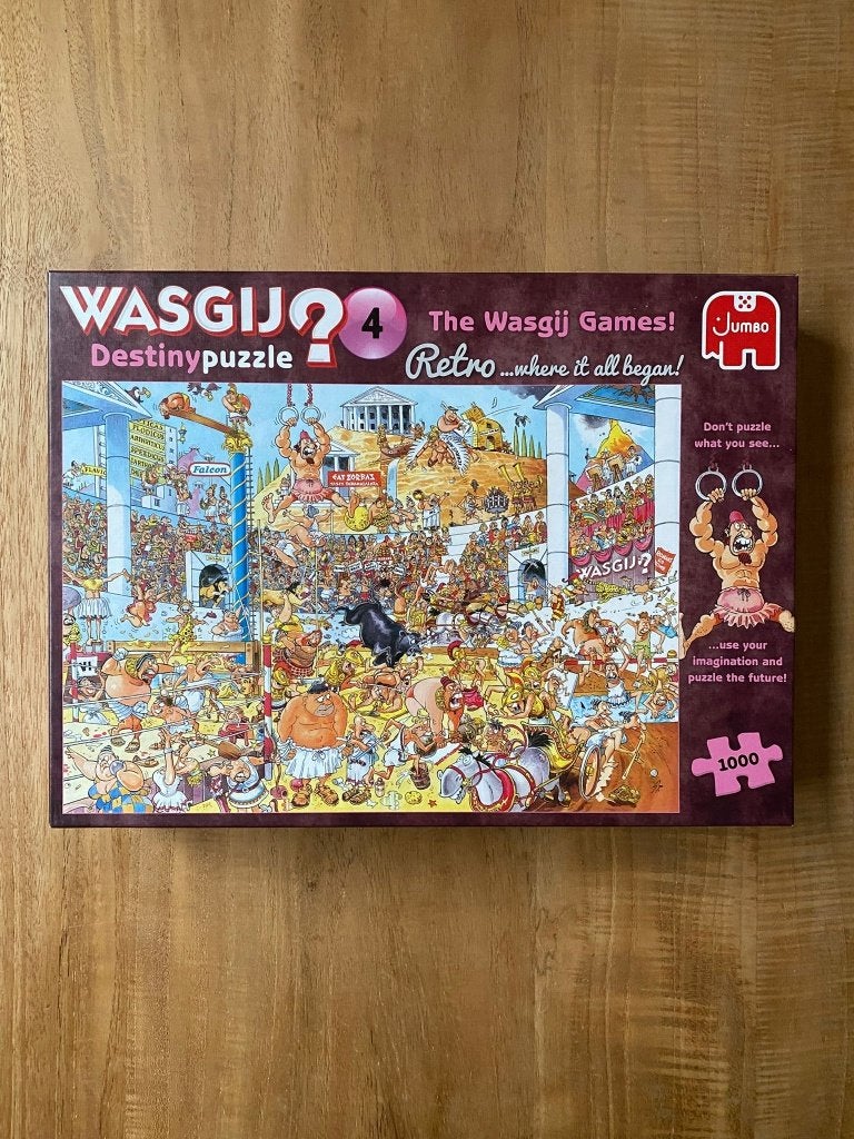 Wasgij Destiny 4 The Wasgij Games!, Ophalen, 500 t/m 1500 stukjes, Zo goed als nieuw, Legpuzzel