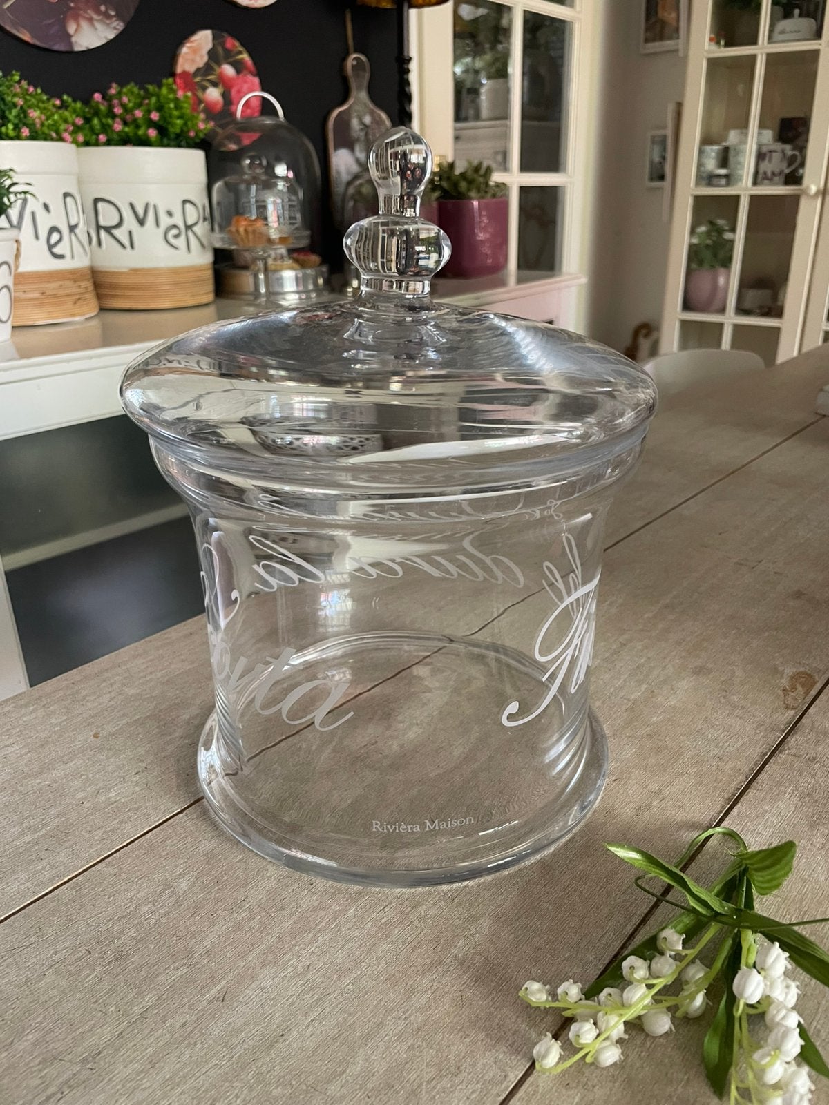 Mooi glass RM, Ophalen of Verzenden, Zo goed als nieuw