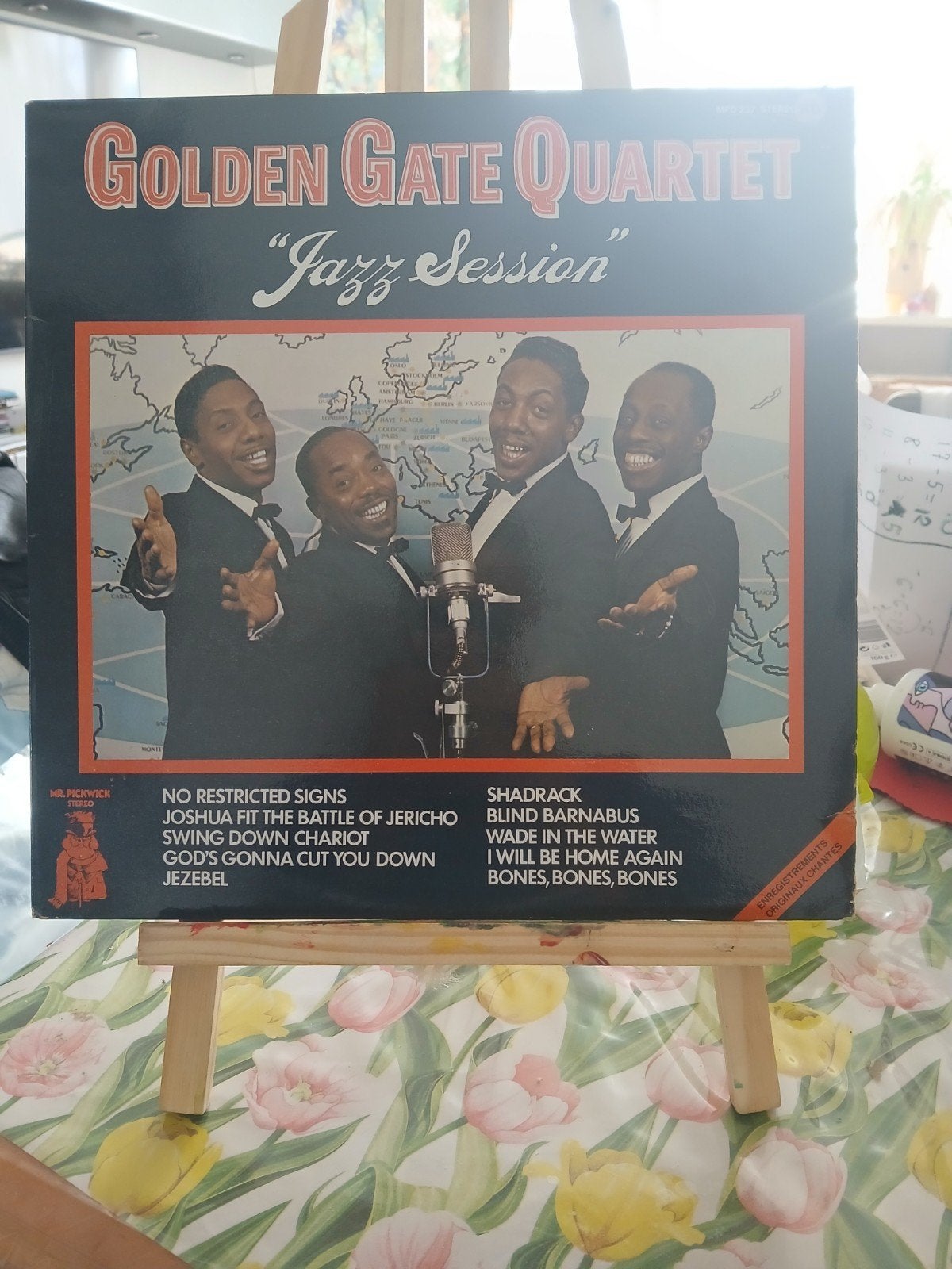 Golden Gate Quartet - Jazz Session LP (Mr. Pickwick), Ophalen of Verzenden, Gebruikt, Jazz, Album