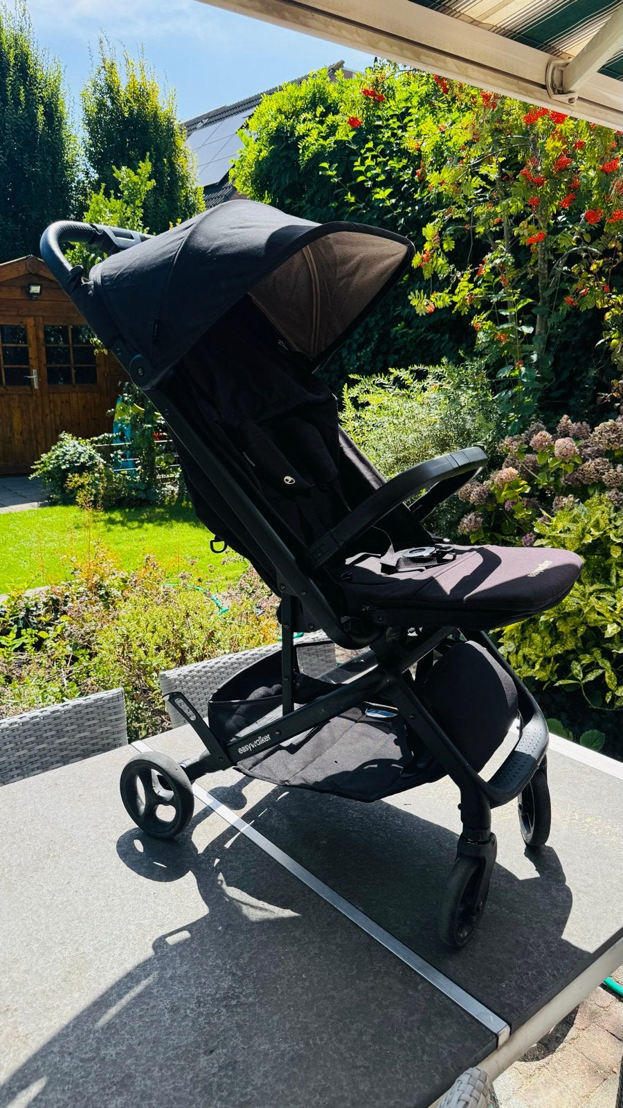 Easywalker buggy zwart, Kinderen en Baby's, Buggy's, Ophalen, Gebruikt, Overige merken