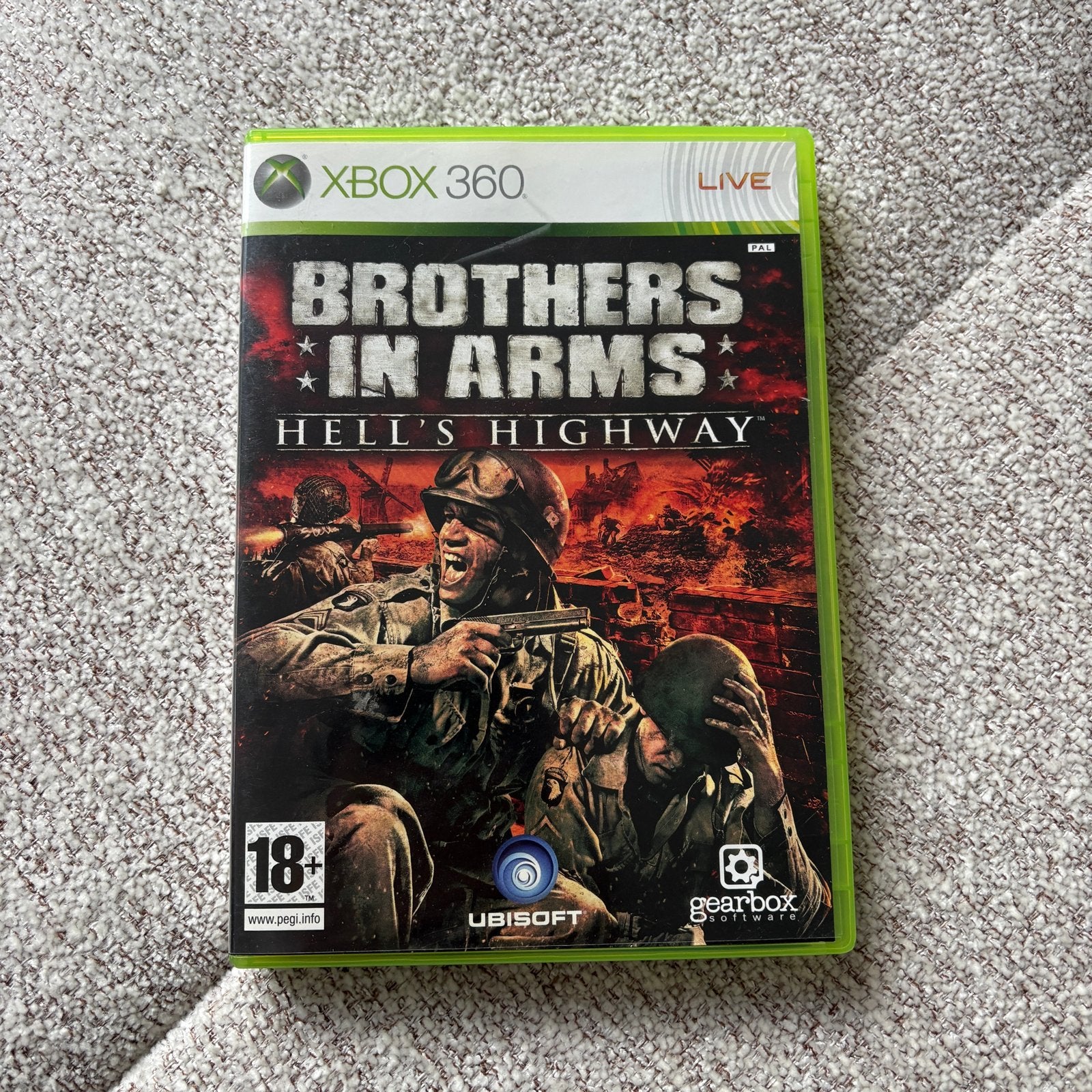 Brothers in Arms Hell's Highway Xbox 360, Online, Vanaf 18 jaar, Shooter, 1 speler