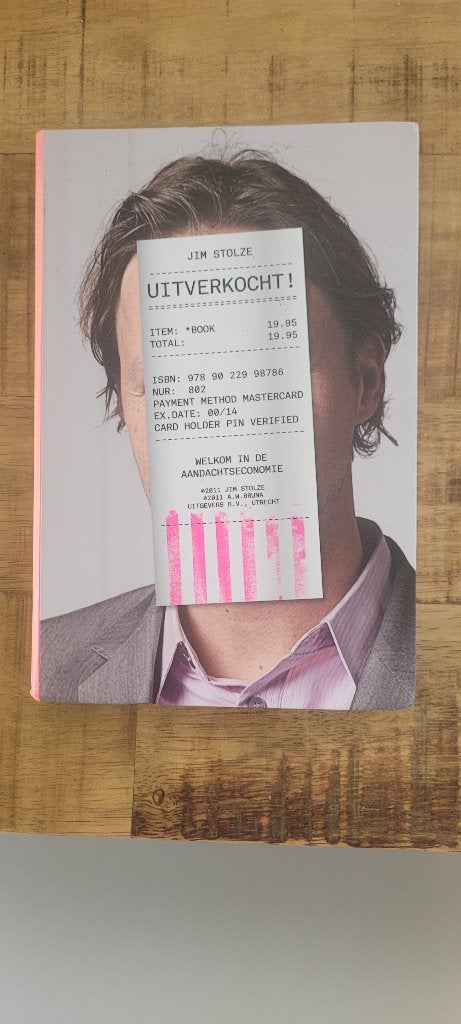 Jim Stolze - uitverkocht, Gelezen, Ophalen of Verzenden, Jim Stolze, Economie en Marketing